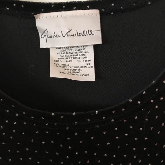 Camisole a petits pois tissu velouté - Picture 2 of 2